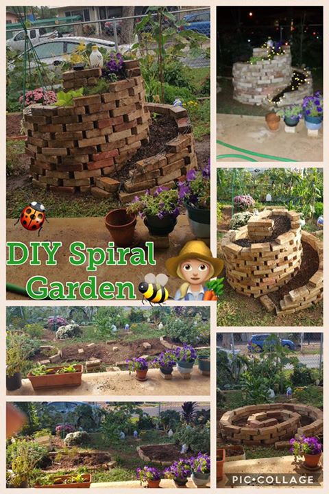 Spiral and Keyhole Gardens
